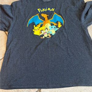 Pokemon Charizard Men’s XXL Short Sleeve Graphic T-Shirt